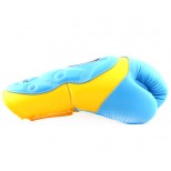 Боксерские перчатки Twins Special (BGVL-6 light blue/yellow)